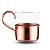 Caneca Moscow Mule Suporte De Cobre Com Copo De Vidro 280 ML - Imagem 1