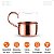 Caneca Moscow Mule Suporte De Cobre Com Copo De Vidro 280 ML - Imagem 2