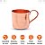 Caneca De Cobre Puro Moscow Mule Lisa 350 ML - Imagem 2