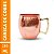 Caneca De Cobre Puro Moscow Mule Martelada 500 ML - Imagem 5