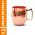 Caneca De Cobre Puro Lisa Moscow Mule 500 ML - Imagem 5