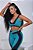 Conjunto Poliamida Feminino Dry Fit - Verde com preto - Imagem 4