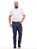Calça Masculina Slim Plus Size - Jeans Escuro - Imagem 2