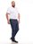 Calça Masculina Slim Plus Size - Jeans Escuro - Imagem 3
