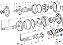 1522293 - Porca Pinhão - L110E, L110F, L120C, L120D, L120E, L120F, L150E, L150F, L180E, L180F, L220D, L220E, L220F, L50D, L50E, L60E, L60F, L70C, L70D, L70E, L70F, L90C, L90D, L90E, L90F. - Imagem 5