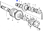 1522293 - Porca Pinhão - L110E, L110F, L120C, L120D, L120E, L120F, L150E, L150F, L180E, L180F, L220D, L220E, L220F, L50D, L50E, L60E, L60F, L70C, L70D, L70E, L70F, L90C, L90D, L90E, L90F. - Imagem 6