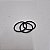 9512-02222 951202222 - Anel de Vedação Viton Marrom - EC140, EC150, EC180, EC210, EC240, EC360, EC460, EC700, EW130, EW145, EW170, EW180 - Imagem 1
