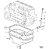 20460021 - Junta do Cárter de Óleo - BL60, BL61, BL61PLUS, BL70, BL71, BL71PLUS, DD110, DD120, DD140, EC135, EC140, EC160, EC170, EC180, ECR145, EW140, L45, L50, SD115, SD135 - Imagem 3