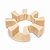 11N7-10020 - Borracha do Acoplamento S/Castanha - HW140, HW210, HX180L, HX220L, HX220NL, HX235L, HX260L, R125LCR-9A, R140LC9A, R140W9, R140W9A, R145CR9A, R160LC9A, R160W9A, R170W9, R180LC9A, R180W9A, R200W7, R200W7A, R210LC7, R210LC7A, R210LC9... - Imagem 1