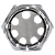 14E7-01070 - Visor - HL730-7, HL730-7A, HL730-9, HL730-9S, HL730-9SB, HL730TM-9, HL730TM7, HL730TM7A, HL740-3ATM, HL740-7, HL740-7A, HL740-7S, HL740-9, HL740-9B, HL740-9S, HL740-9SB, HL740-F, HL740TM-3A, HL740TM-7, HL740T - Imagem 2