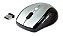 Mouse C3tech Sem Fio Usb 1600dpi M-w012si - Prata/preto - Imagem 1