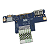 Placa AUX USB/SOM/Card Lenovo G40 ACLU1 ACLU3 NS-A271 - Imagem 2
