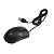 Mouse Com Fio Intelbras USB M17-601 Preto - Imagem 1