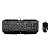 KIT TECL+MOUSE USB GAMING MEMB GK1000 PTO HP - Imagem 1