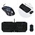 KIT TECL+MOUSE USB GAMING MEMB GK1000 PTO HP - Imagem 5