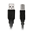 Cabo USB 2.0 para impressora AM/BM 5M PC-USB5001 PlusCable - Imagem 3