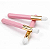 Kit com 3 Pincel para Limpeza de Cílios Extensão Alongamento (rosa) - Imagem 2