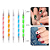 Kit Boleador com 5 Pincel Ponta Dupla para Decoração de Unha Coloridos - Imagem 3