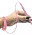 Pulseira Em Silicone Para Proteger Pinças Extensão De Cílios - Imagem 1