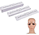Kit 12 Réguas Medidor Designer Adesiva De Micropigmentação para Sobrancelhas - Imagem 2