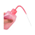 FRASCO PISSETA COM BICO DOSADOR CURVO DE 150 ML - ROSA - Imagem 2