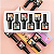 Kit 6 Esmalte em Gel Changing Magnetic Cat's Eye - Loveyes Mood Color - Imagem 1