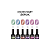 Kit 6 Esmalte em Gel Aurora Mermaid Cat's Eye - Loveyes Shimmer Color - Imagem 2