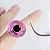Anel Cristal Lilás para Cola de Cílios Diamante Batoque Lash - Imagem 2