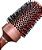 Escova Profissional Vazada Térmica em Metal Rose - Imagem 2