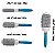 Kit 4 Escovas redondas profissional para secagem, Nano Thermal Ceramic Ionic azul cerdas de javali (N°25;N°32;N°43;N°53) - Imagem 1