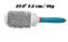 Kit 4 Escovas redondas profissional para secagem, Nano Thermal Ceramic Ionic azul cerdas de javali (N°25;N°32;N°43;N°53) - Imagem 2