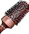 Kit 4 Escovas Profissionais Vazadas Térmicas em Metal Rose (N°25;n°32;N°43;N°53) - Imagem 2