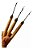 Kit 3 Agulhas P/ Microlink Cabo De Madeira Mega Hair Oferta - Imagem 1