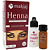 Henna em Pó Makiaj Para Sobrancelhas 1,5g Fixador 10ml Kit Completo - Imagem 3