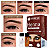 Henna em Pó Makiaj Para Sobrancelhas 1,5g Fixador 10ml Kit Completo - Imagem 4