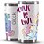 Copo Térmico Gluck Lucky Future Pride Love 591 ml Off White Branco - Imagem 1