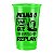 Copo Personalizado Bicolor Verde bandeira 100un 770ml - Imagem 1