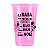 Copo Personalizado Bicolor Rosa Bebê 100un 770ml - Imagem 5