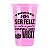 Copo Personalizado Bicolor Rosa Bebê 100un 770ml - Imagem 8
