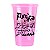 Copo Personalizado Bicolor Rosa Bebê 100un 770ml - Imagem 4