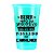 Copo Personalizado Bicolor Azul Tiffany 100un 770ml - Imagem 7