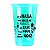 Copo Personalizado Bicolor Azul Tiffany 100un 770ml - Imagem 1