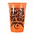 Copo Personalizado Bicolor Laranja Neon 100un 770ml - Imagem 4