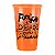 Copo Personalizado Bicolor Laranja Neon 100un 770ml - Imagem 1