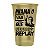 Copo Personalizado Bicolor Ouro Rico 100un 770ml - Imagem 3