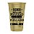 Copo Personalizado Bicolor Ouro Rico 100un 770ml - Imagem 2