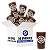 Kit 50 Copos Eco Personalizado Com Logo 400ml - Escolha a Cor - Imagem 7