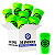 Kit 50 Copos Eco Com Tampa Personalizado Com Logo 400ml - Escolha a Cor - Imagem 15