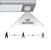 Luminaria lampada recarregavel sensor human body hb-59 - Imagem 4