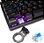 Teclado gamer mecanico usb iluminacao led rgb knup kp-tm004 - Imagem 3